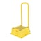 Vestil 1 Steps, 50 Overall Height, Polyethylene, Yellow SPN-1-YL-HR-PO - alternate 4